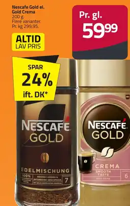 Fleggaard NESCAFE Gold el. gold crema erbjuda