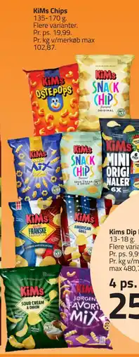 Fleggaard KIMS Chips erbjuda