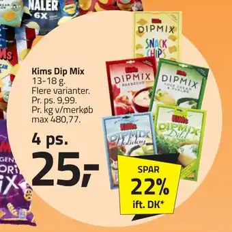Fleggaard KIMS Dip mix erbjuda