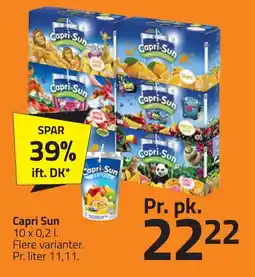 Fleggaard Capri sun erbjuda