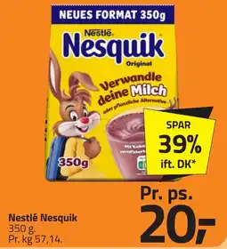 Fleggaard NESTLÉ Nesquik erbjuda