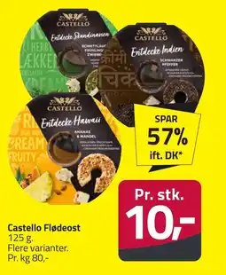 Fleggaard CASTELLO Flødeost erbjuda