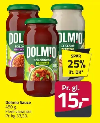 Fleggaard DOLMIO Sauce erbjuda