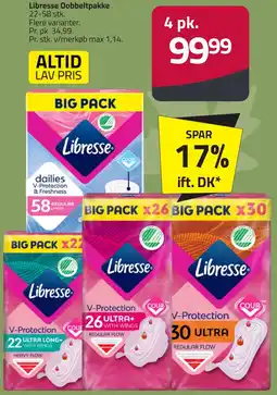 Fleggaard LIBRESSE Dobbeltpakke erbjuda