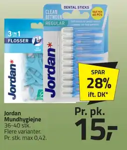 Fleggaard JORDAN Mundhygiejne erbjuda
