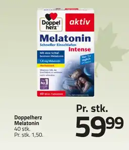 Fleggaard DOPPELHERZ Melatonin erbjuda