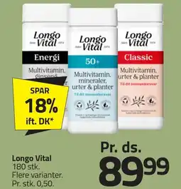 Fleggaard Longo vital erbjuda