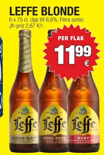 Leffe Blonde Öl