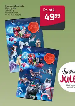 Fleggaard Dogman julekalender hund el. kat erbjuda