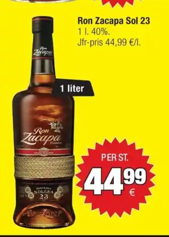 Calle Ron Zacapa Rom erbjuda