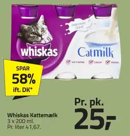 Fleggaard WHISKAS Kattemælk erbjuda