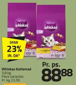 Fleggaard WHISKAS Kattemad erbjuda