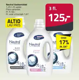 Fleggaard NEUTRAL Vaskemiddel erbjuda