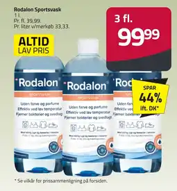 Fleggaard RODALON Sportsvask erbjuda