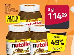 Fleggaard Nutella erbjuda