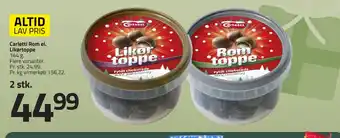 Fleggaard Carletti Rom el. Likørtoppe erbjuda