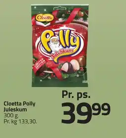 Fleggaard Cloetta Polly Juleskum erbjuda