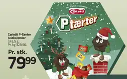 Fleggaard Carletti P-Tærter Julekalender erbjuda