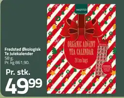 Fleggaard Fredsted Økologisk Te Julekalender erbjuda