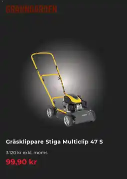 Granngården Gräsklippare Stiga Multiclip 47 S erbjuda