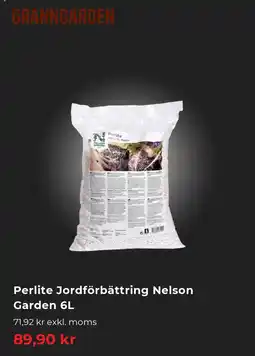 Granngården Perlite Jordförbättring Nelson Garden erbjuda