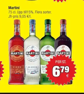 Calle Martini Vermouth erbjuda