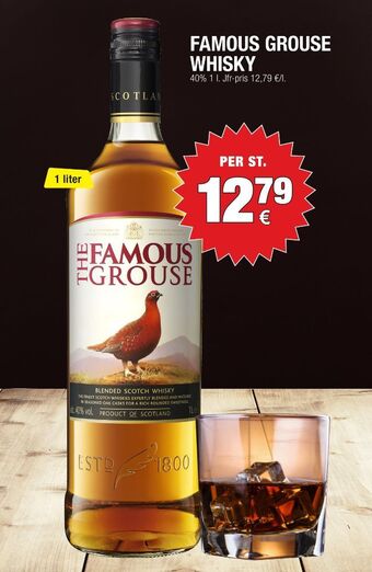Calle Famous Grouse Whisky erbjuda