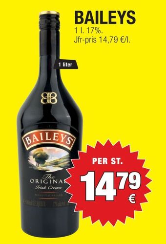 Calle Baileys Cafélikör erbjuda
