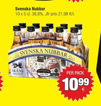 Calle Svenska Nubbar Snaps erbjuda