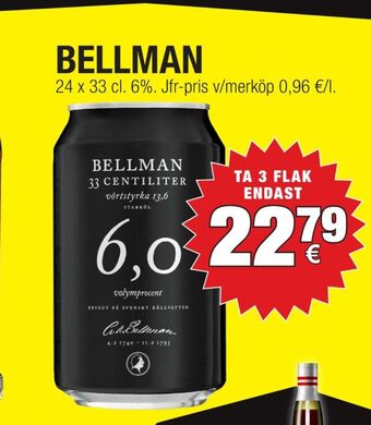Calle Bellman Öl erbjuda