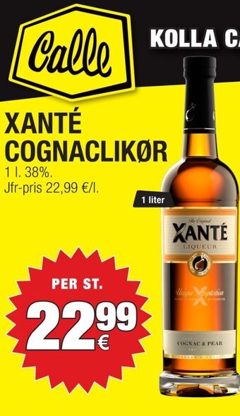 Calle Xante Likör erbjuda