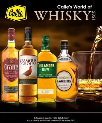 Calle Tullamore Dew Imageannons erbjuda