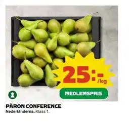 Coop Päron conference erbjuda