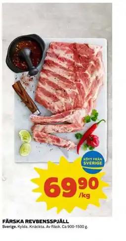 Coop Färska revbensspjäll erbjuda