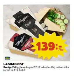 Coop Lagrad ost erbjuda