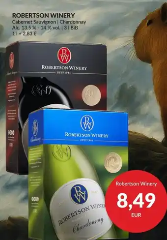 Nielsen Discount Robertson winery erbjuda