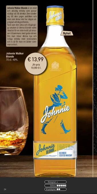 Calle Johnnie Walker Whisky erbjuda