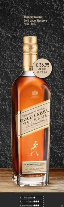 Calle Johnnie Walker Whisky erbjuda
