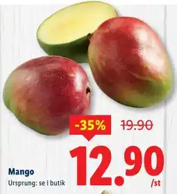 Lidl Mango, SEK 12.9 erbjuda