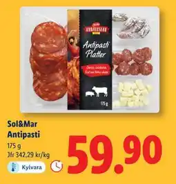 Lidl Sol&Mar Antipasti, SEK 59.9 erbjuda