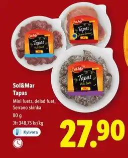 Lidl Sol&Mar Tapas, SEK 27.9 erbjuda