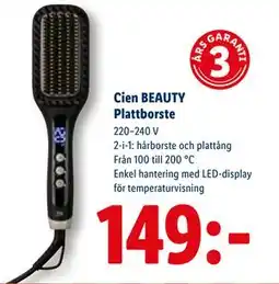 Lidl Cien BEAUTY Plattborste, SEK 149 erbjuda