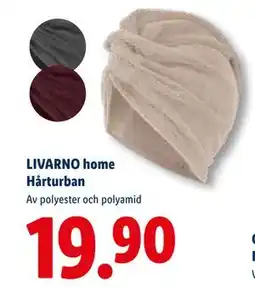 Lidl LIVARNO home Hårturban, SEK 19.9 erbjuda