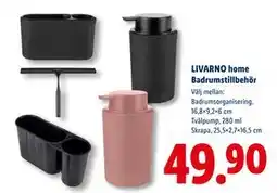 Lidl LIVARNO home Badrumstillbehör, SEK 49.9 erbjuda