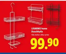 Lidl LIVARNO home Duschhylla, SEK 99.9 erbjuda