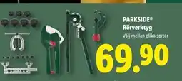 Lidl PARKSIDE Rörverktyg, SEK 69.9 erbjuda