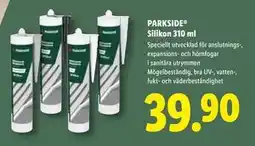 Lidl PARKSIDE Silikon 310 ml, SEK 39.9 erbjuda