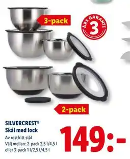 Lidl SILVERCREST Skål med lock, SEK 149 erbjuda