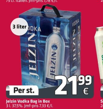 Fleggaard Jelzin Vodka erbjuda