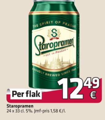 Fleggaard Staropramen Öl erbjuda